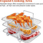 Double Basket Air Fryers Rack-2