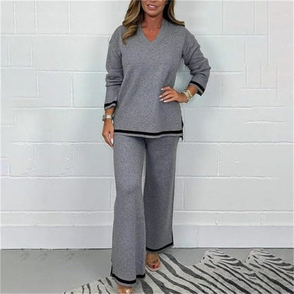 🔥Black Friday Promotion 70%OFF🔥Women's 2 Piece Knit Lounge Set